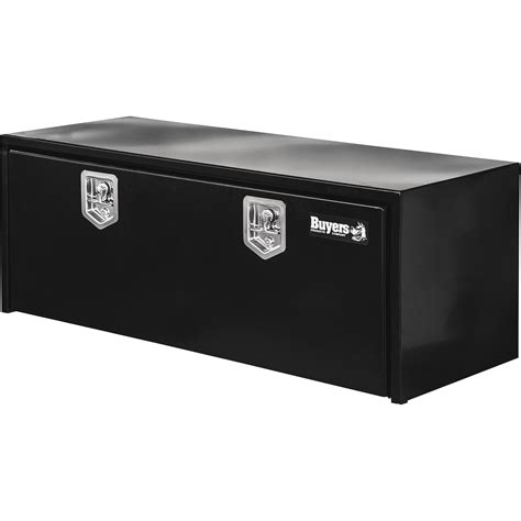 buyers products black steel underbody truck box|underbody tool box for flatbed.